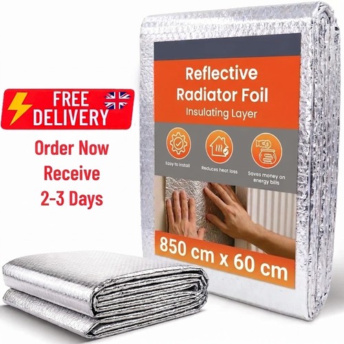 Reflective radiator foil - reflective,