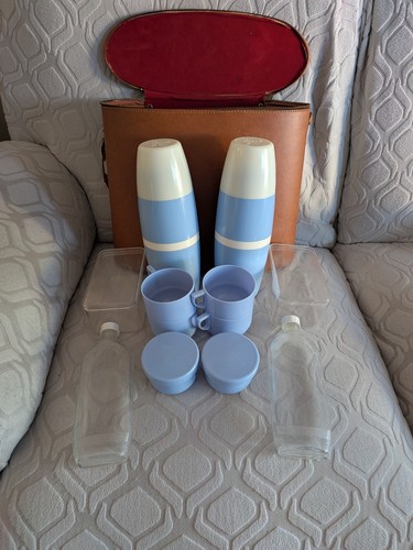 Vintage vacco flask set - set, in
