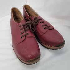 Vintage Handmade Red Leather