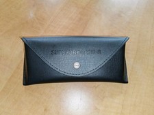 Superdry Glasses Case & Superdry Cleaning Cloth Black VGC