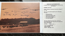 Dambusters flypast signed by - flypast.,