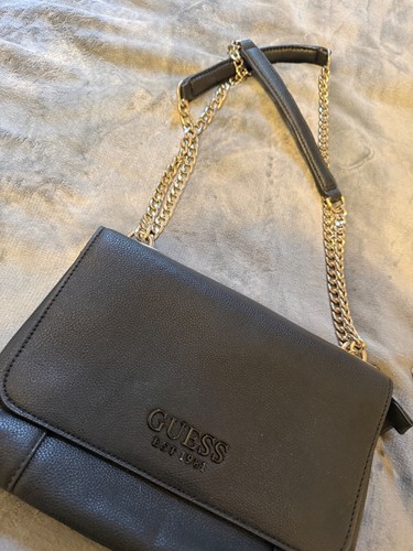 Guess cross body bag black - guess,