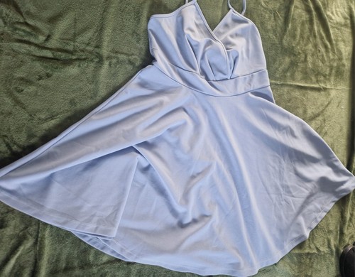 Women baby blue skater - women’s,