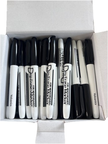 125x black dry - dry, markers