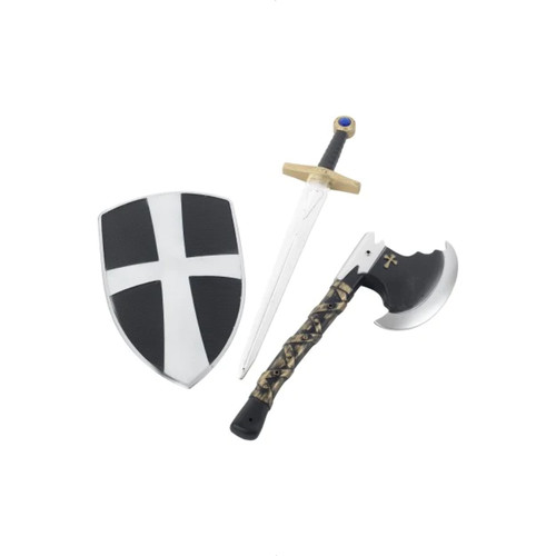 Medieval knight crusader set - medieval,