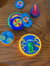 Vintage Tony Gearation Refrigerator Magnet Set