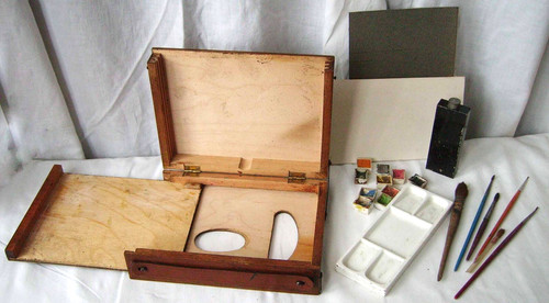 Artist palette box - palette,