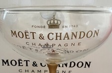 Pair of Moet and Chandon cocktail glasses