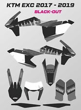 KTM ENDURO EXC GRAPHICS BLACK