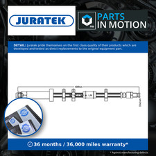 Brake Hose fits FIAT DUCATO