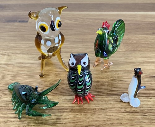 Vintage lot hand blown art - lot,