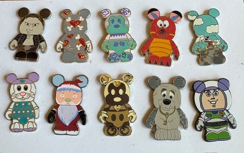 Disney pin vinylmation lot - disney, of