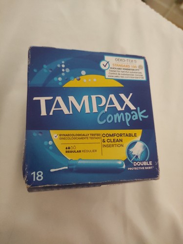 Tampax compax tampons plastic - tampax,