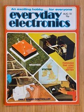 everyday electronics / Vintage Magazine - August 1972