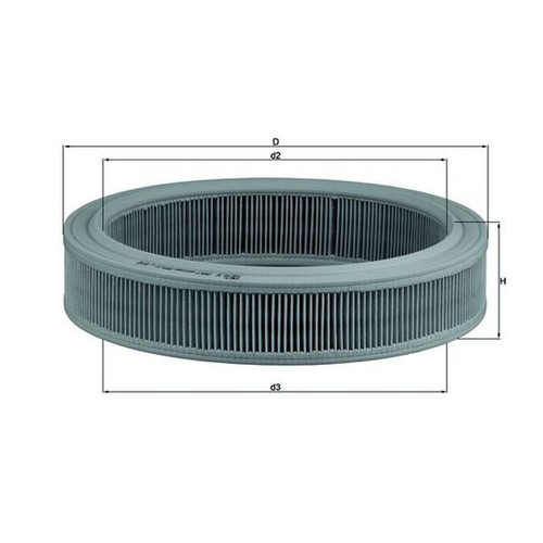 Mahle lx202 air filter - mahle,
