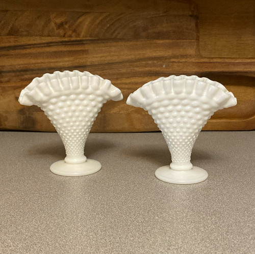 Vintage fenton hobnail white - vintage,