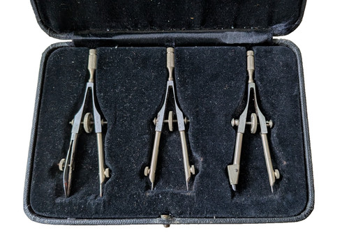 Vintage compass set - compass, for
