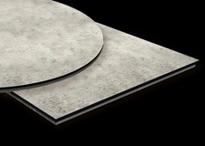 Just Chair Manufaturing SmartChoice® Concrete Finish 24" x24" Laminate Table Top