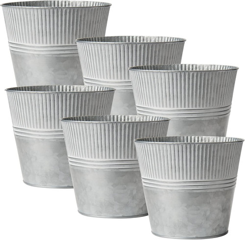 6pcs plant pots outdoor - pots,