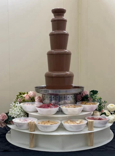 Chocolate fountain for - chocolate, hire