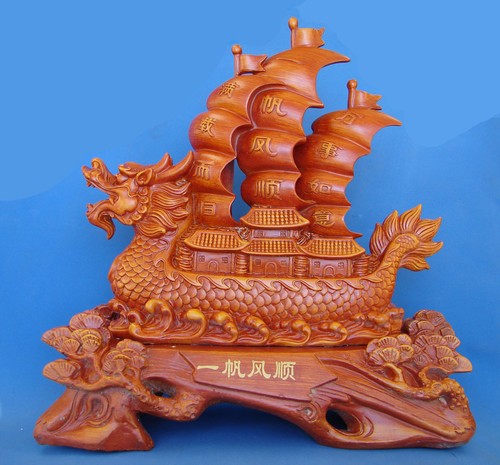 Big wooden like dragon - big,