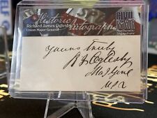 Historic Autographs Civil War