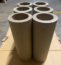 cardboard posting tubes 6 heavy duty poster tube EXTRA STRONG length 505mm (20")