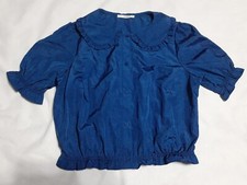 *SHINY NYLON* unusual Blue