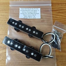 2018 Squier Vintage Modified Duncan Designed JB101 Jazz Bass Pickups AlNiCo #1