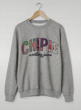 Oldskool Vintage 80s casuals Chipie Navy jumper indie music football 