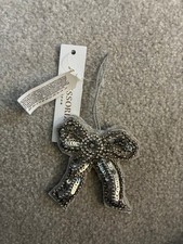 Monsoon Accessorize Bow beaded