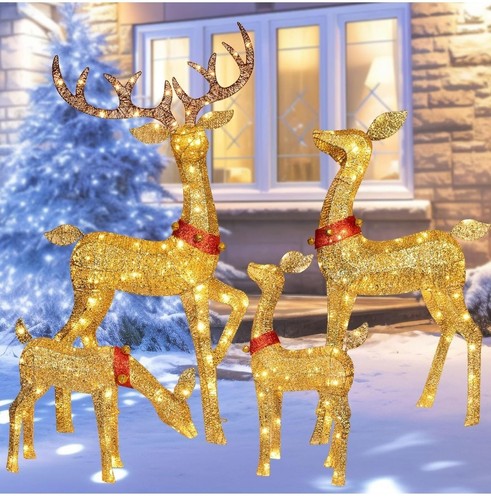 Christmas outdoor reindeer - christmas,