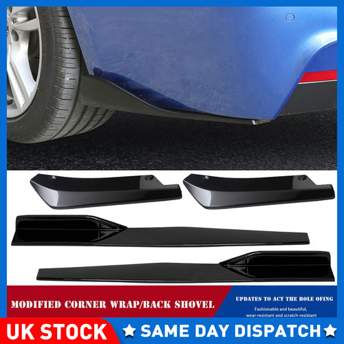 Glossy black side - black,
