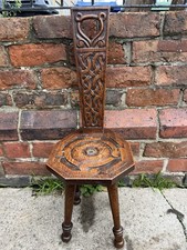 Welsh Hand Carved Antique