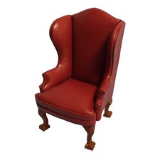Dolls house dark red wing - dark,