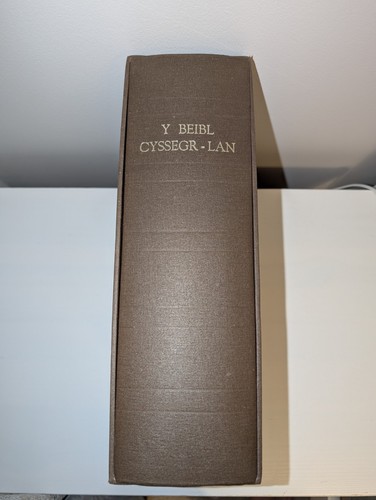 Beibl cyssegr lan 1987 welsh - y, cyssegr-lan