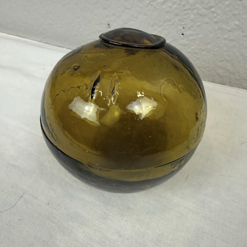 Hand blown brown - brown, art