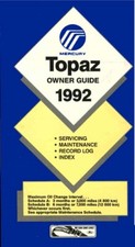 1992 Mercury Topaz Owners