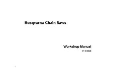 Husqvarna chainsaw engine