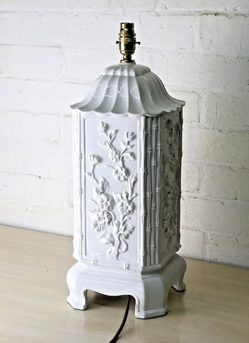 Vintage table lamp large - vintage, a