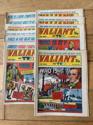 Valiant and tv21 comics - 10,