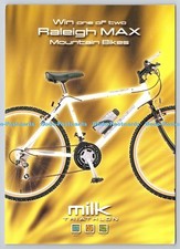 D307896 Win one of two Raleigh MAX mountain bikes Milk triathlon
