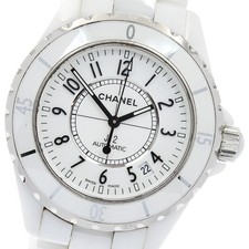 CHANEL J12 H0970 White Ceramic