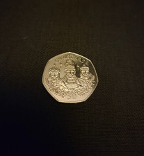 3 kings three kings three wise men 3 wise men 1988 gibraltar Christmas 50p UNC