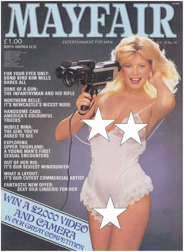 Mayfair magazine march 1983 - magazine,