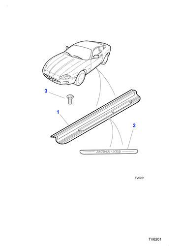 Jaguar treadplate xk8 4 0 - treadplate, 4.0