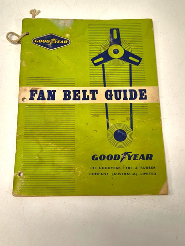 Vintage good year fan belt - good,