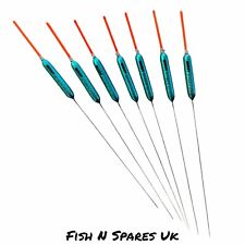 MIDDY STYREX SERIES 5 POLE FLOATS 4x10 SIZES SET OF x7 JOBLOT - NEW OLD STOCK