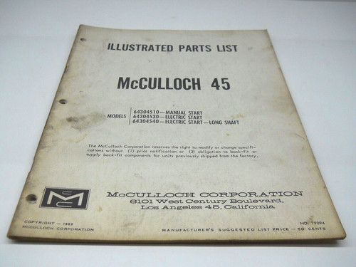 Mcculloch boat motor - boat, 45