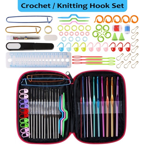 Crochet hooks set metal - hooks,